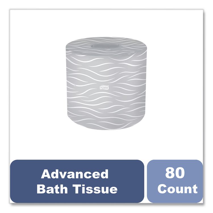 Advanced Bath Tissue, Septic Safe, 2-Ply, White, 400 Sheets/Roll, 80 Rolls/Carton