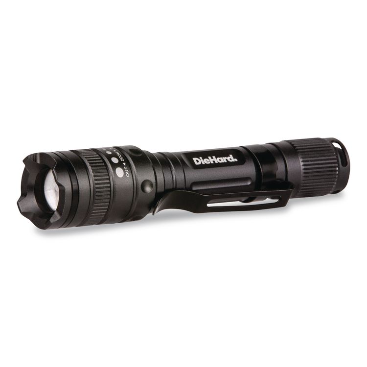 DieHard Aluminum Pocket Pen Light, 1 AAA Battery (Included), Black