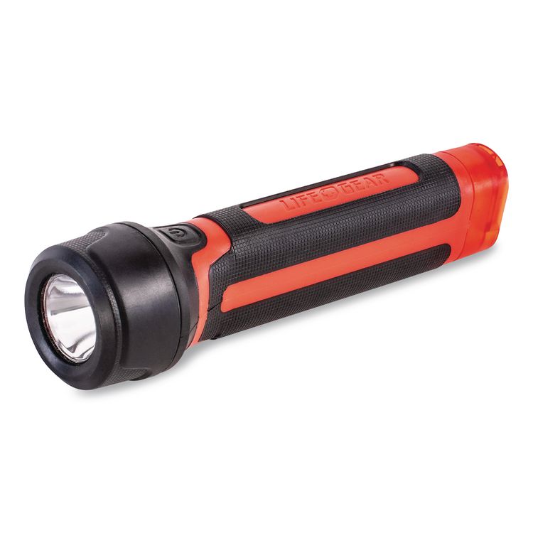 LifeGear Stormproof Signal Light, 4 AA Batteries (Included), Red