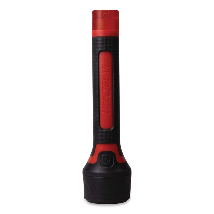 LifeGear Stormproof Signal Light, 4 AA Batteries (Included), Red