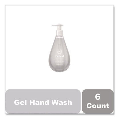 Gel Hand Wash, Sweet Water Scent, 12 oz, 6/Carton