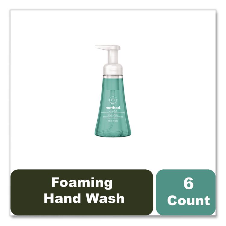 Foaming Hand Wash, Waterfall Scent, 10 oz, 6/Carton