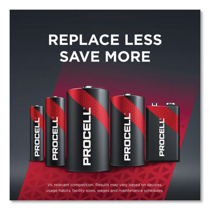 Professional Alkaline C Batteries, 12/Box