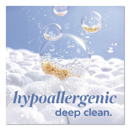 Free and Gentle Liquid Laundry Detergent, HE Compatible, 100 Loads, 132 oz Bottle, 4/Carton