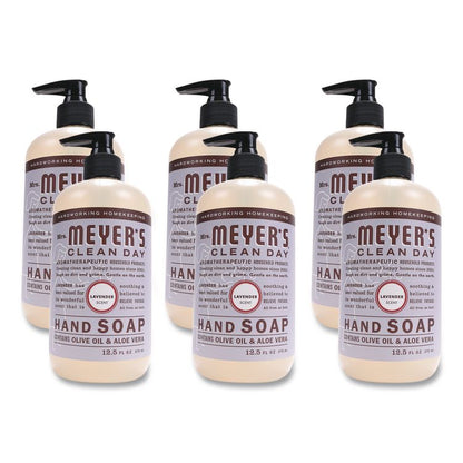 Clean Day Liquid Hand Soap, Lavender Scent, 12.5 oz, 6/Carton