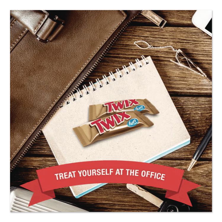 Cookie Bars, Fun Size, 10.83 oz Bag, 4 Bags/Box