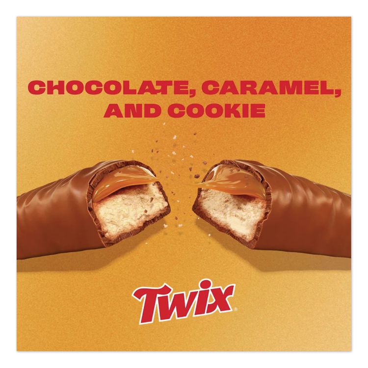 Cookie Bars, Fun Size, 10.83 oz Bag, 4 Bags/Box