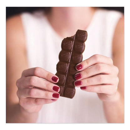 Milk Chocolate Bars, 1.44 oz, 18 Bars/Carton