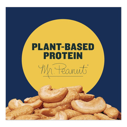 Salted Cashews, 1.5 oz Packs, 18 Packs/Box