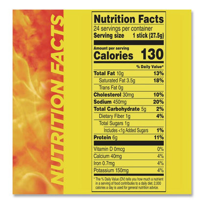 Original Smoked Snack Stick, 0.97 oz Stick, 24 Sticks/Box