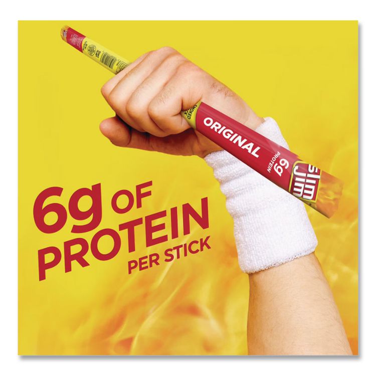 Original Smoked Snack Stick, 0.97 oz Stick, 24 Sticks/Box