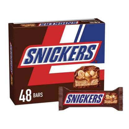 Original Candy Bar, Full Size, 1.86 oz Bar, 48 Bars/Box