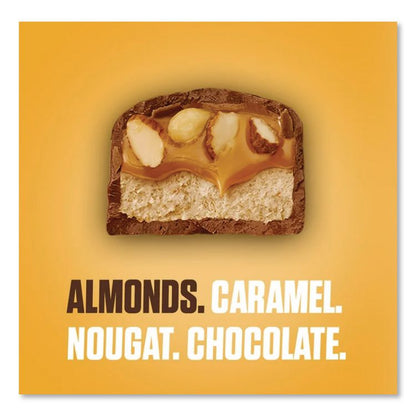 Almond Bar, 1.76 oz Bar, 24 Bars/Box