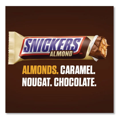 Almond Bar, 1.76 oz Bar, 24 Bars/Box