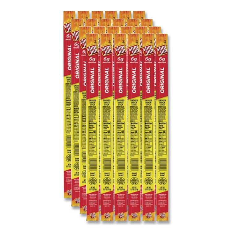 Original Smoked Snack Stick, 0.97 oz Stick, 24 Sticks/Box