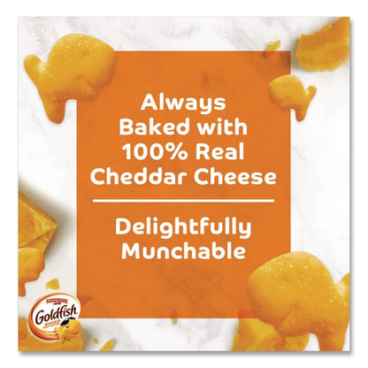 Goldfish Crackers, Cheddar, 1.5 oz Bag, 30 Bags/Box