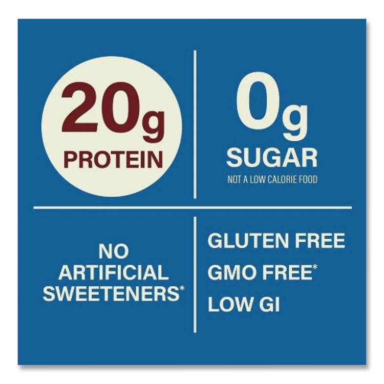 High Protein Bars, Brownie Crunch, 2.1 oz Bar, 10 Bars/Carton