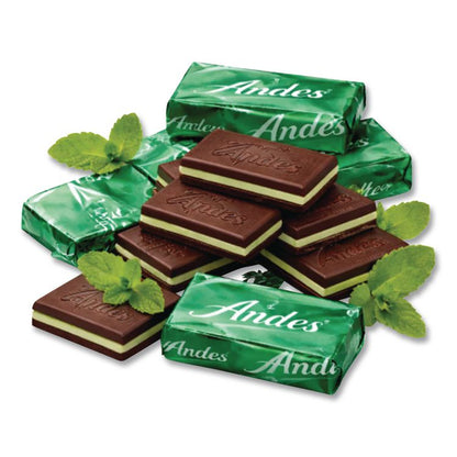 Creme de Menthe Chocolate Mint Thins, 240 Pieces/40 oz Tub, 1 Tub/Carton