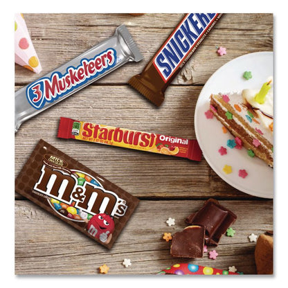 Full-Size Candy Bars Variety Pack, Assorted, 30 Bars/Box
