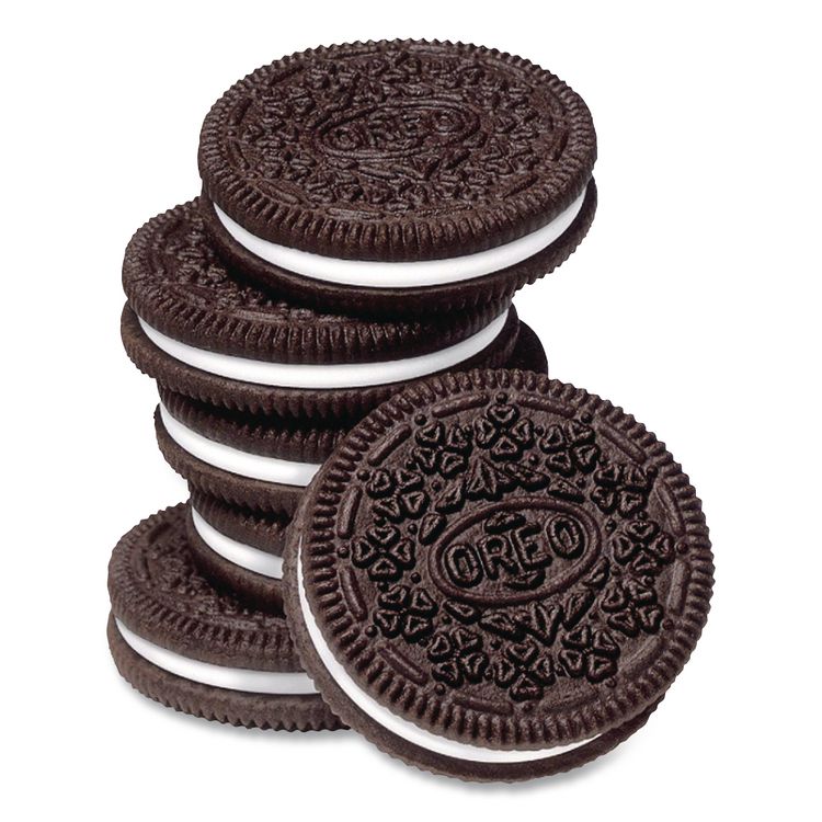 Oreo Cookies Single Serve Packs, Chocolate, 2 oz Pack, 30/Carton