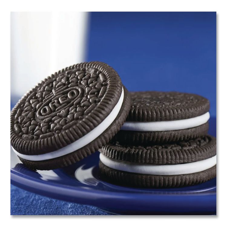 Oreo Cookies Single Serve Packs, Chocolate, 2 oz Pack, 30/Carton