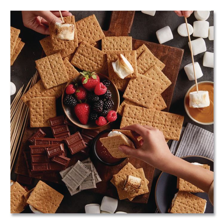 Honey Maid Honey Grahams, 14.4 oz Box, 4 Boxes/Pack