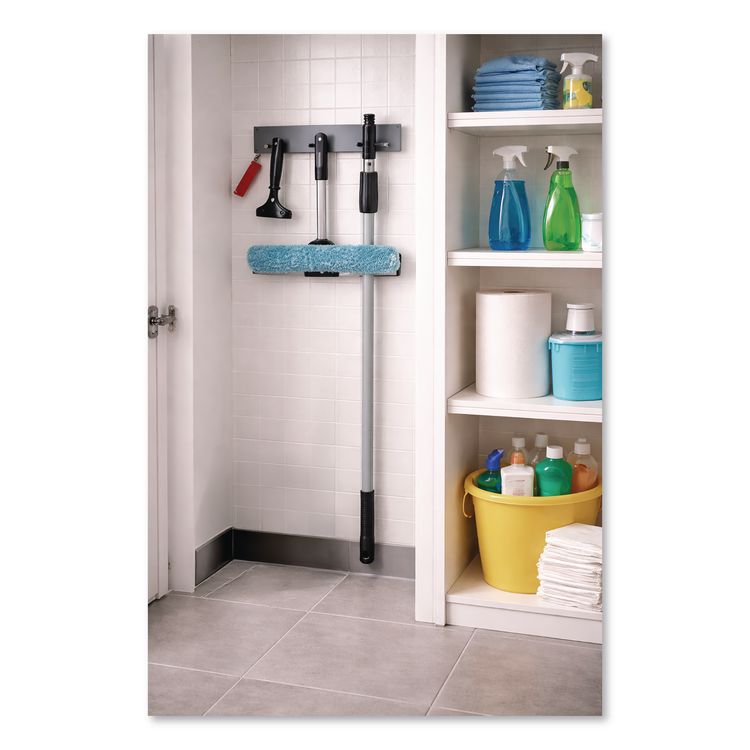 Window Cleaning Kit, 12" Wide Combo Washer/Squeegee, 8 ft Extension Pole, 4" Wide Scraper with 8" Handle