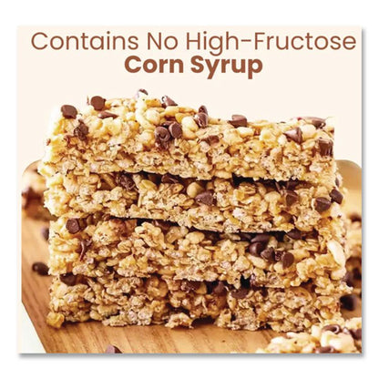Chewy Chocolate Chip Granola Bars, 0.88 oz Bar, 60 Bars/Box