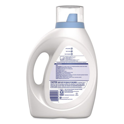 Free and Gentle Liquid Laundry Detergent, HE Compatible, 58 Loads, 77 oz Bottle, 4/Carton