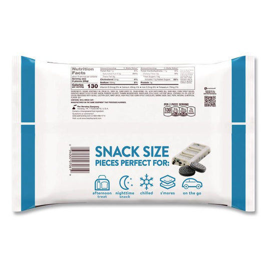 Snack Size Bars, Cookies n Creme, 17.1 oz Bag, 2/Pack
