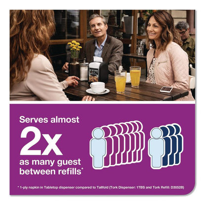 Xpressnap Interfold Dispenser Napkins, 2-Ply, 6.5 x 8.4, Natural, 720/Pack, 6 Packs/Carton