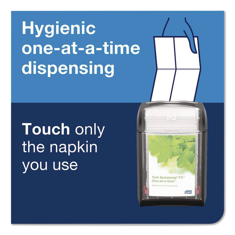 Xpressnap Interfold Dispenser Napkins, 2-Ply, 6.5 x 8.4, Natural, 720/Pack, 6 Packs/Carton