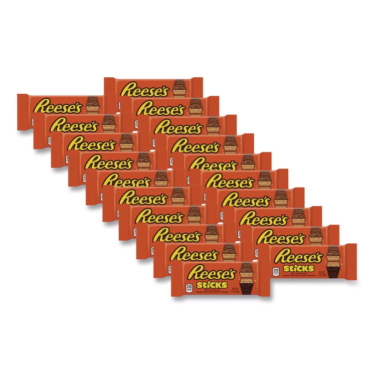 STICKS Wafer Bar, 1.5 oz Bar, 20 Bars/Box
