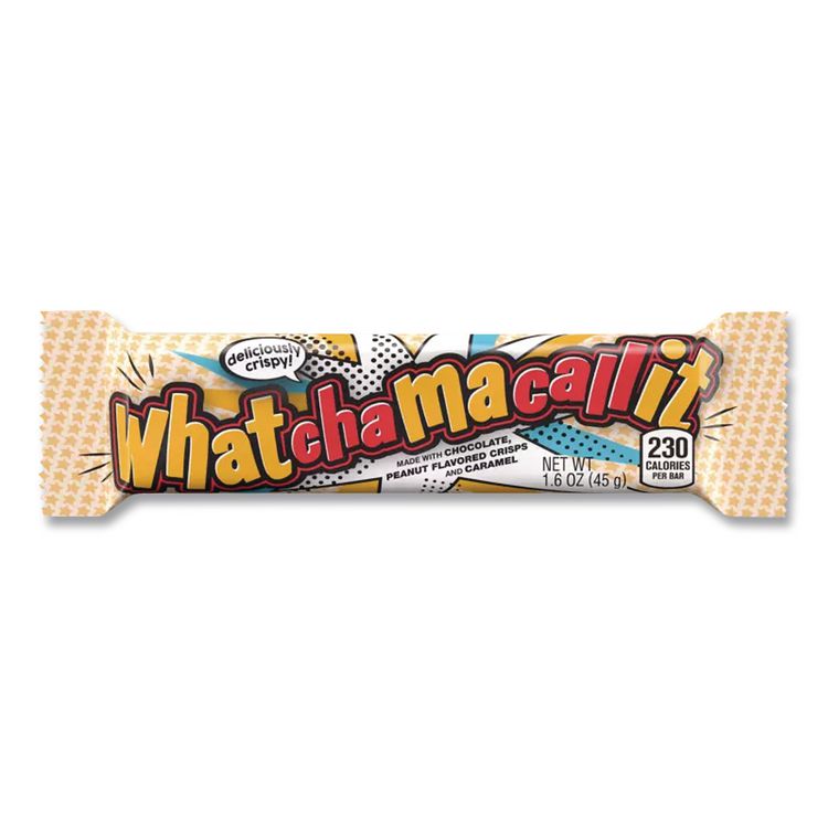 Candy Bar, 1.6 oz Bar, 36 Bars/Box