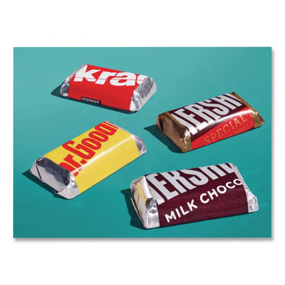Chocolate Miniatures Party Pack Assortment, 35.9 oz Bag, 2 Bags/Carton
