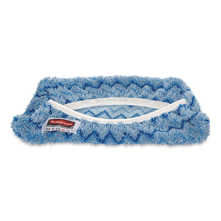 HYGEN MF Flexi Frame Mop Cover, 8 x 8, Blue, 12/Carton