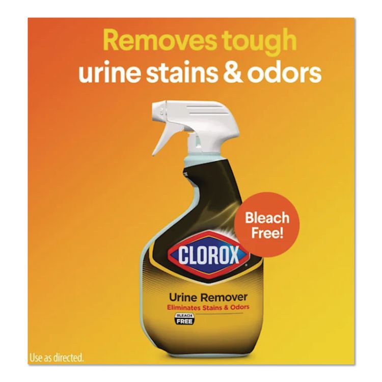 CloroxPro Urine Remover for Stains and Odors, Clean Floral Scent, 32 oz Spray Bottle