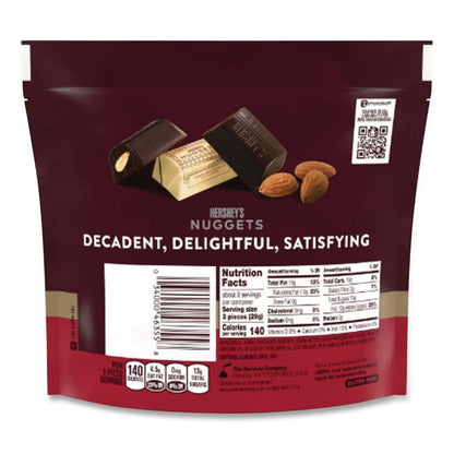 Nuggets Share Pack, Special Dark with Almonds, 10.1 oz Bag, 3/Pack