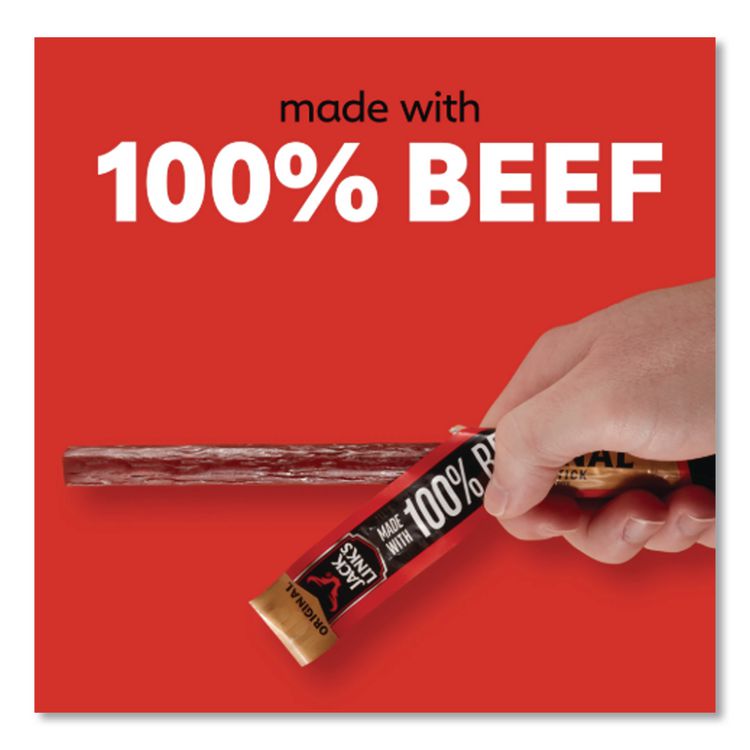 Big Beef Sticks, 0.92 oz Sticks, 20 Sticks/Carton