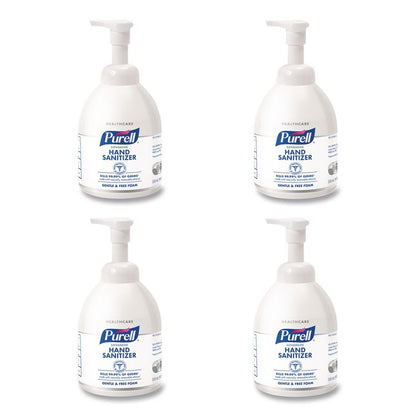 Advanced Green Certified Instant Hand Sanitizer Foam, 535 mL Bottle, Unscented, 4/Carton