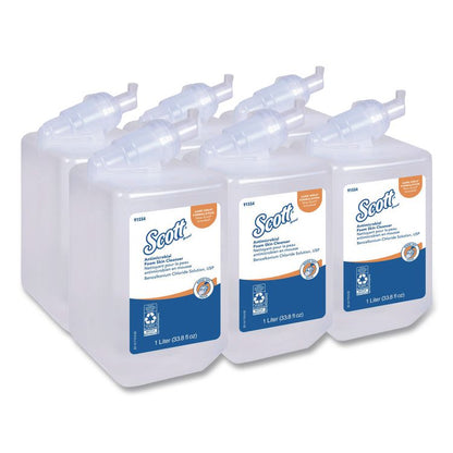 Antimicrobial Foam Skin Cleanser Refill, Fresh Scent, 1 L, 6/Carton