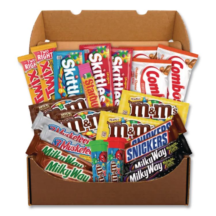 MARS Favorites Snack Box, 23 Assorted Snacks/Box