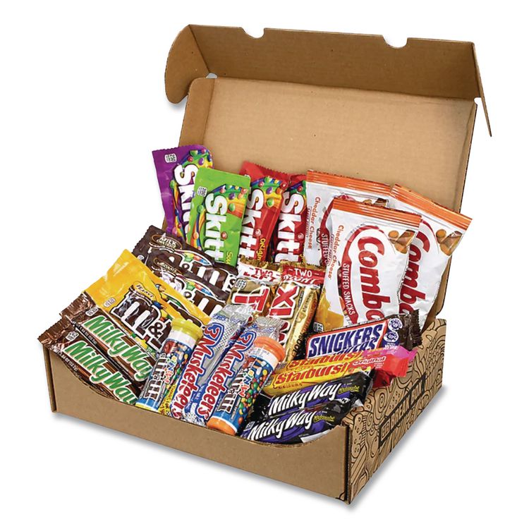 MARS Favorites Snack Box, 23 Assorted Snacks/Box