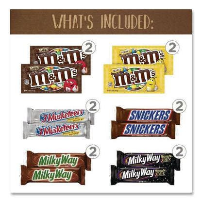 MARS Favorites Snack Box, 23 Assorted Snacks/Box