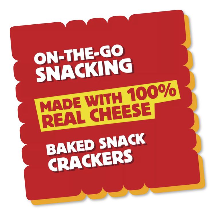 Baked Snack Crackers Variety Pack, Assorted Flavors, (8) 0.75 oz and (37) 1.5 oz Bags/Box
