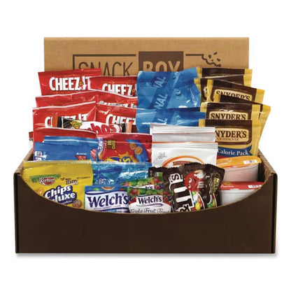 Party Snack Box, 45 Assorted Snacks/Box