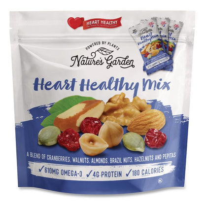 Healthy Heart Mix, 1.2 oz Pouch, 7 Pouches/Pack, 6 Packs/Carton