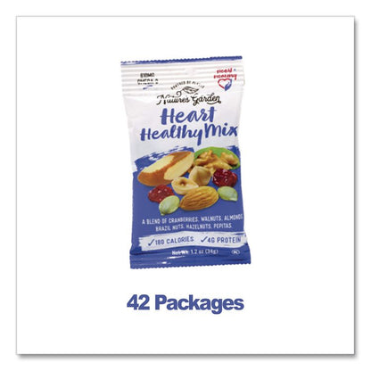 Healthy Heart Mix, 1.2 oz Pouch, 7 Pouches/Pack, 6 Packs/Carton