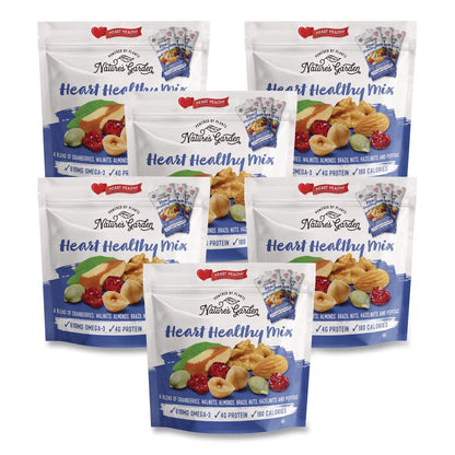 Healthy Heart Mix, 1.2 oz Pouch, 7 Pouches/Pack, 6 Packs/Carton