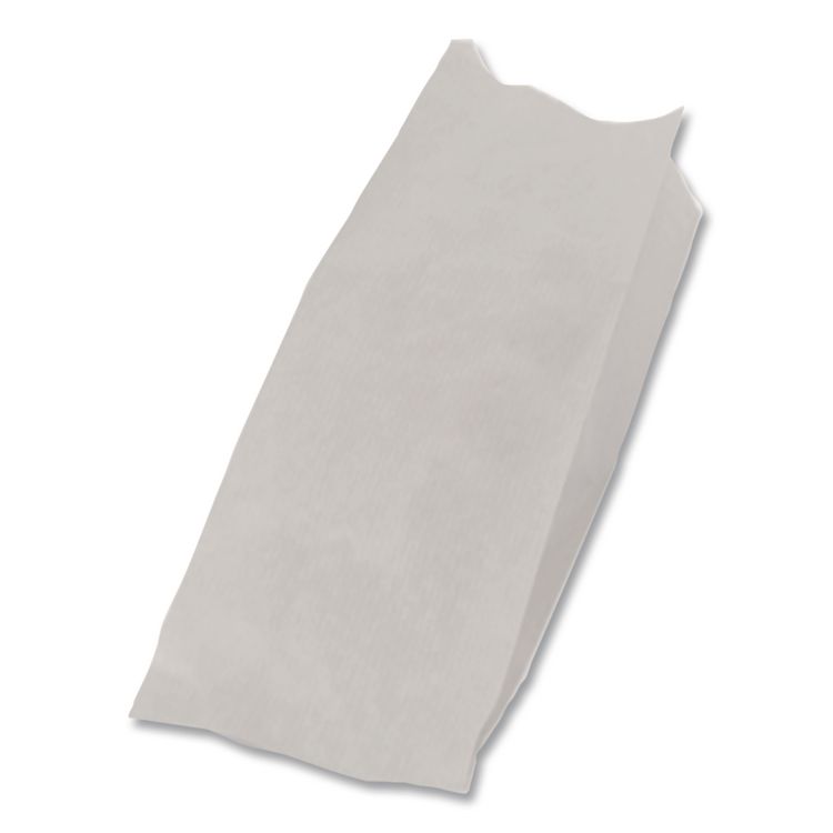 Grease-Resistant Single-Serve Hot Dog Bags, 3.5 x 1.5 x 8.5, White, 6,000/Carton